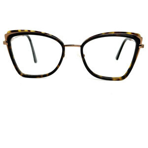 BCBGMAXAZRIA Delphine Black Tortoise 53-16-135 Eyeglasses Frames 20698